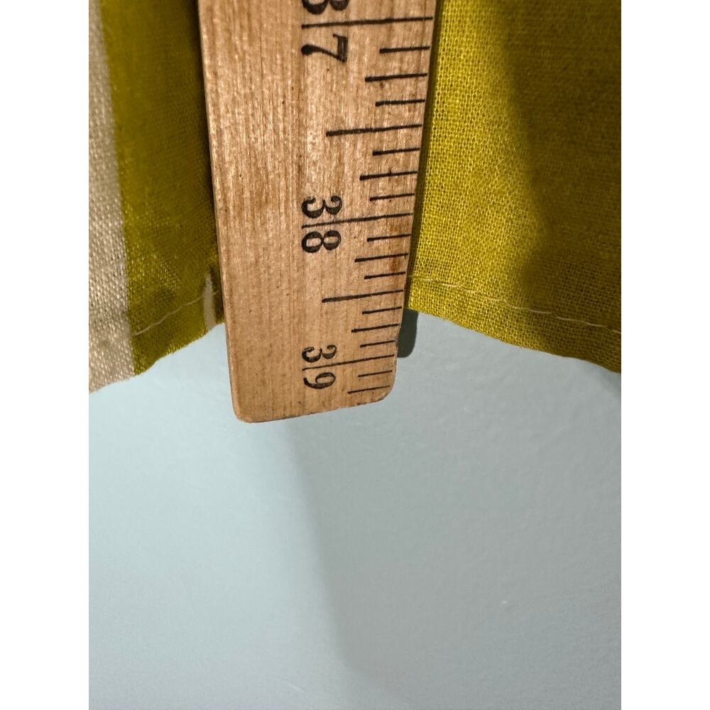 Christian Siriano Olive Green and Cream Midi Skirt - Picture 5 of 6